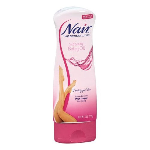 Nair Lotion Hair Remover With Baby Oil - 9 fl oz