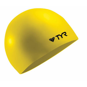 TYR Wrinkle Free Silicone Cap, Yellow