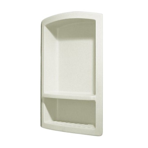 Swanstone RS-2215-018 Recessed Shampoo Shelf, Bisque Finish