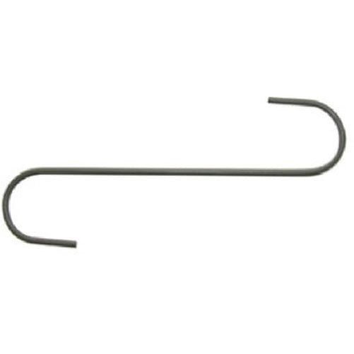 Panacea 89014 Garden S Hook, Black, 12-Inch, Pack of 2