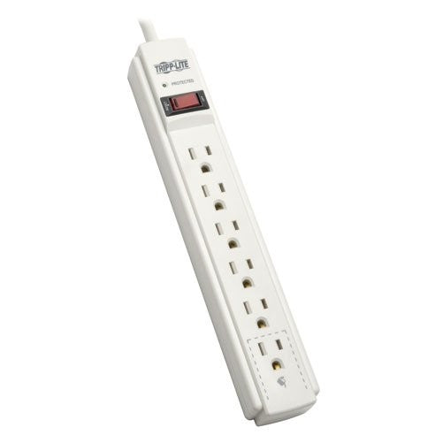 Tripp Lite TAA Compliant 6 Outlet Surge Protector Power Strip, 6ft Cord, & $20,000 INSURANCE (TLP606TAA)