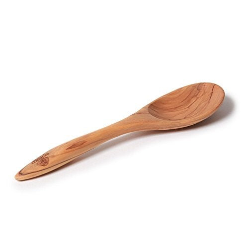 Berard Olive Wood 12-Inch Handcrafted Wood Spoon, Terra Collection