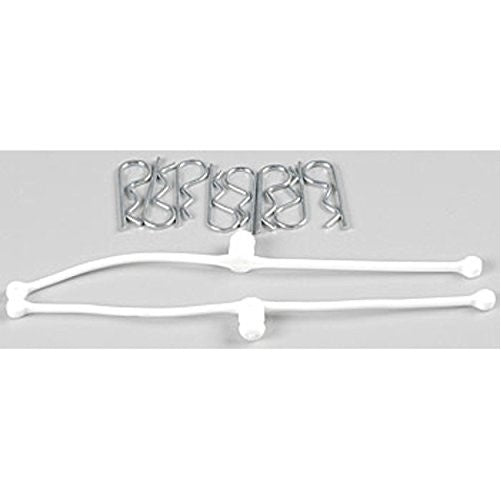 Dubro 2246 Body Klip Retainers White (2) by Dubro Products