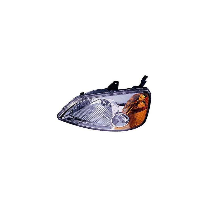 Depo 317-1119L-AS Honda Civic Driver Side Replacement Headlight Assembly