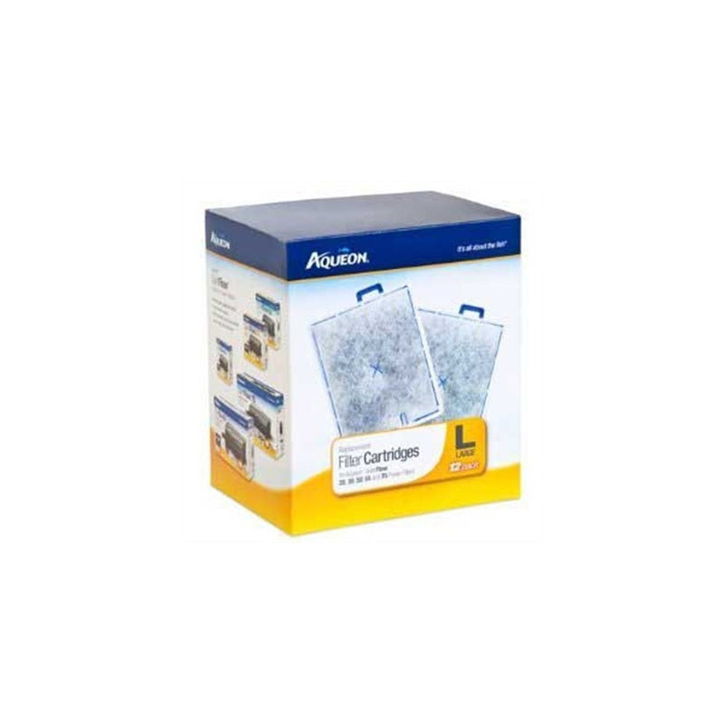 Aqueon QuietFlow Filter Cartridge, Large, 12-Pack