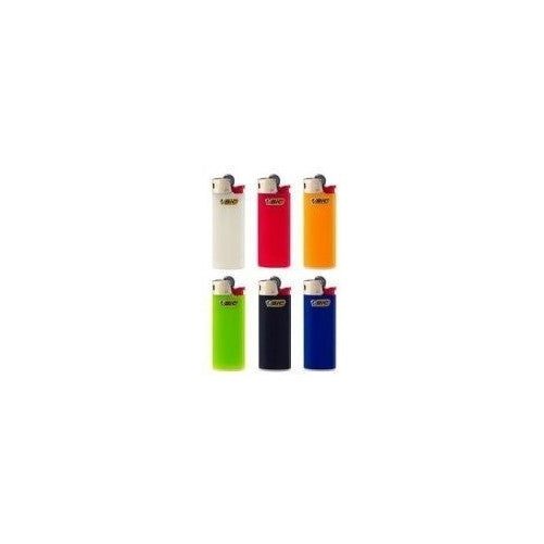 6 Mini BIC Lighters - all different colours by country