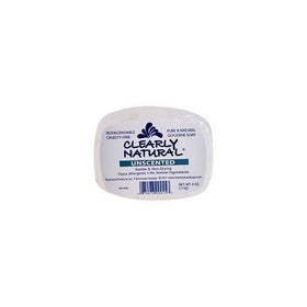 CLEARLY NATURAL BAR SOAP,GLYCERINE,UNSCTD, 4 OZ
