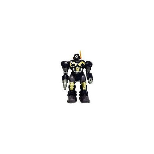 M.A.R.S. Motorized Walking Cyber Bot Attack Robot Dark Blue w/Bronze/gold - Polar Captain