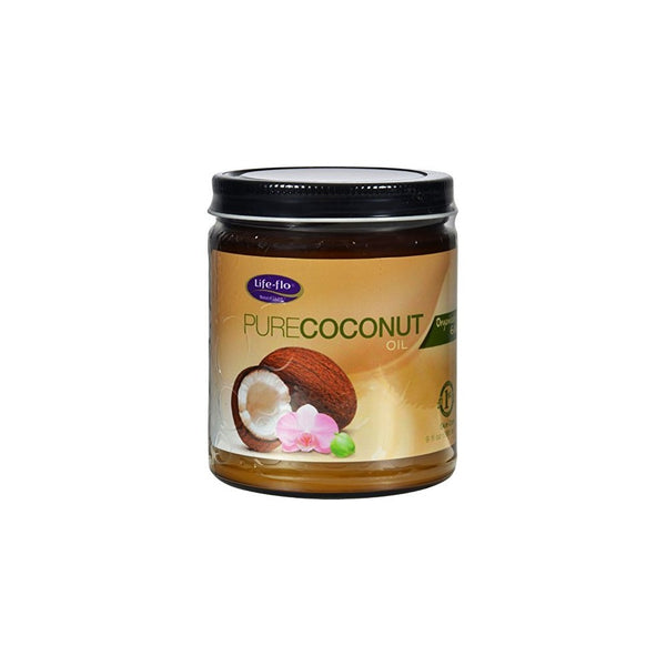 LIFE FLO COCONUT OIL,PURE, 9 FZ