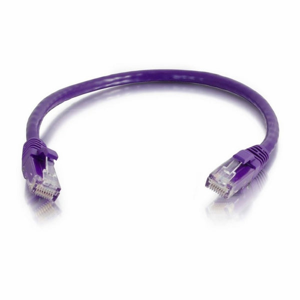 C2G/Cables to Go 00463 Cat5e Snagless Unshielded (UTP) Network Patch Cable, Purple (3 Feet/0.91 Meters)