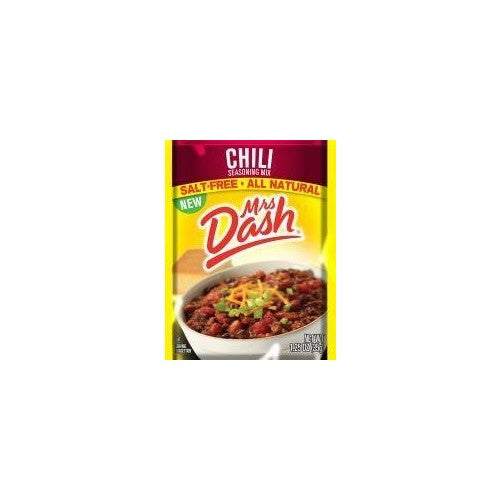 Mrs Dash Salt Free Chili Mix (1.25 oz Packets) 4 Pack
