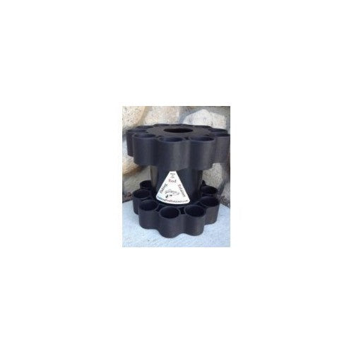 Fishing Rod Retainer - The multiple fishing rod holder and carrier designed for the dock and boat. Holds, stores, protects, and transports rods with a handle