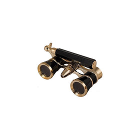 Levenhuk Broadway 325N Opera Glasses black lorgnette w/ LED light