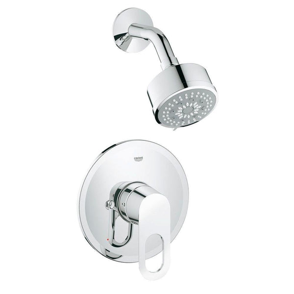 Grohe 27547000Bauloop Shower Combination in Starlight Chrome