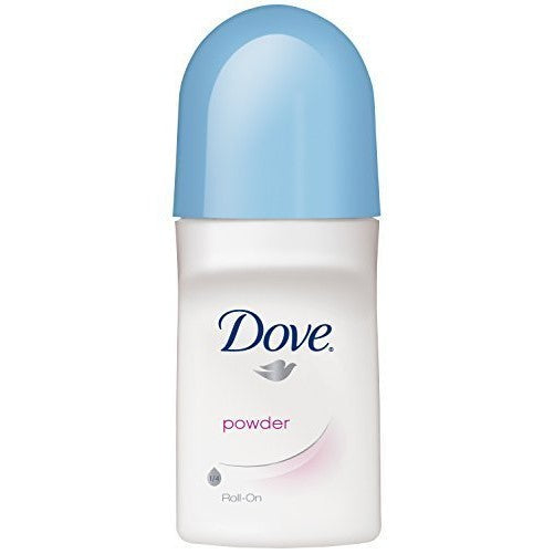 Dove Roll-On Deodorant & Anti-Perspirant, Powder-2.5 oz, 2 pk