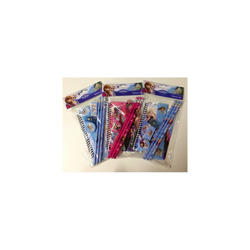 Disney Frozen Elsa & Anna 8 Pieces Stationary Set (3 Packs)