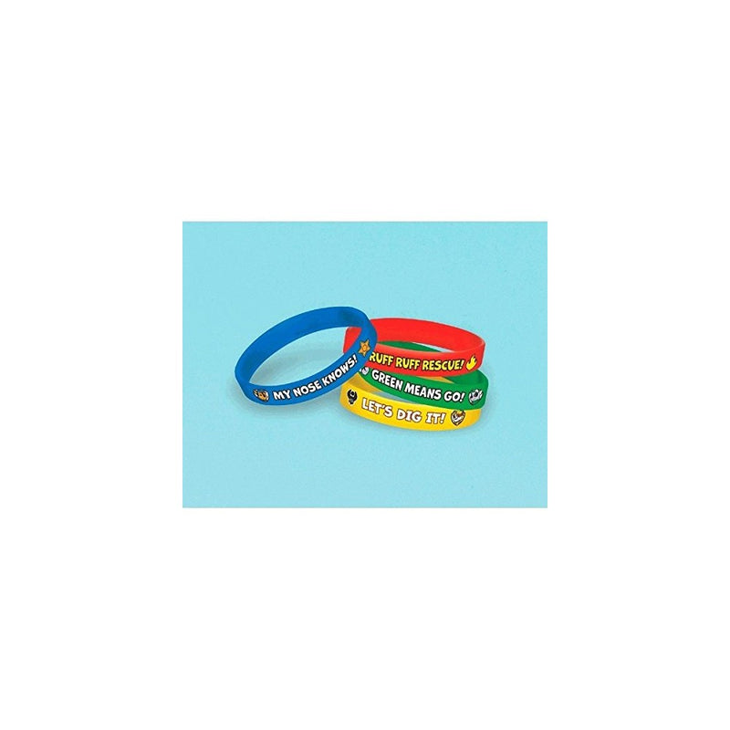 Paw Patrol Rubber Bracelet (4 Count)