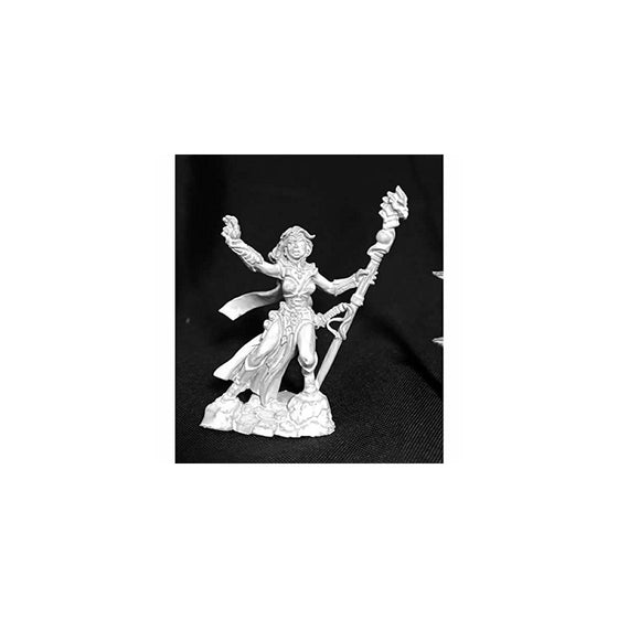 Andriessa Female Wizard Miniature Reaper Miniatures