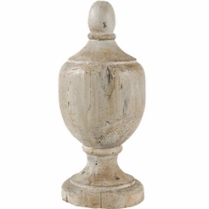Traditional FinialDecorative Accent, Beige