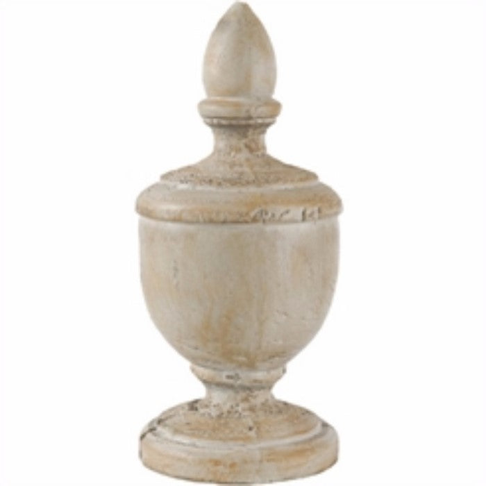 Antique FinialDecorative Accent, Beige