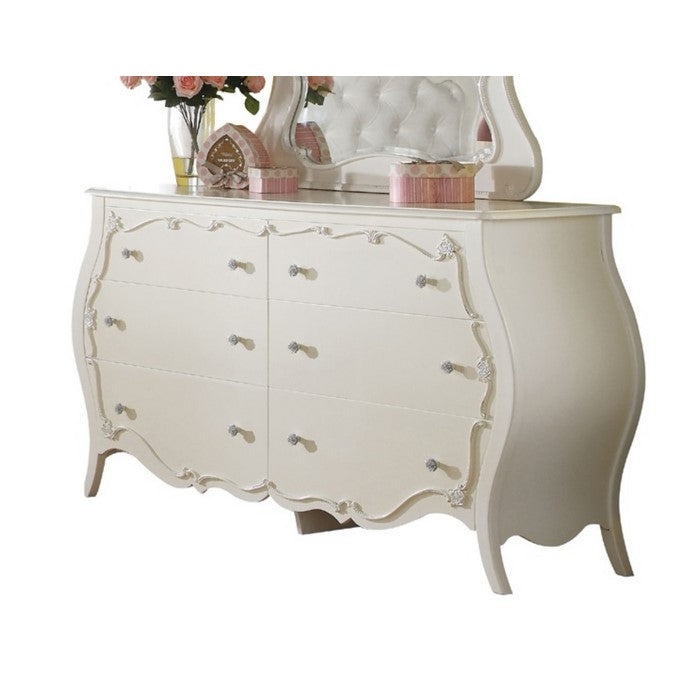Fairy Look Dresser, Pearl White