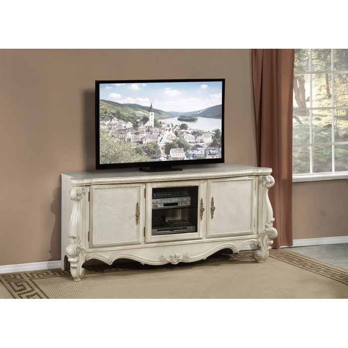 Charming TV Stand, Bone White
