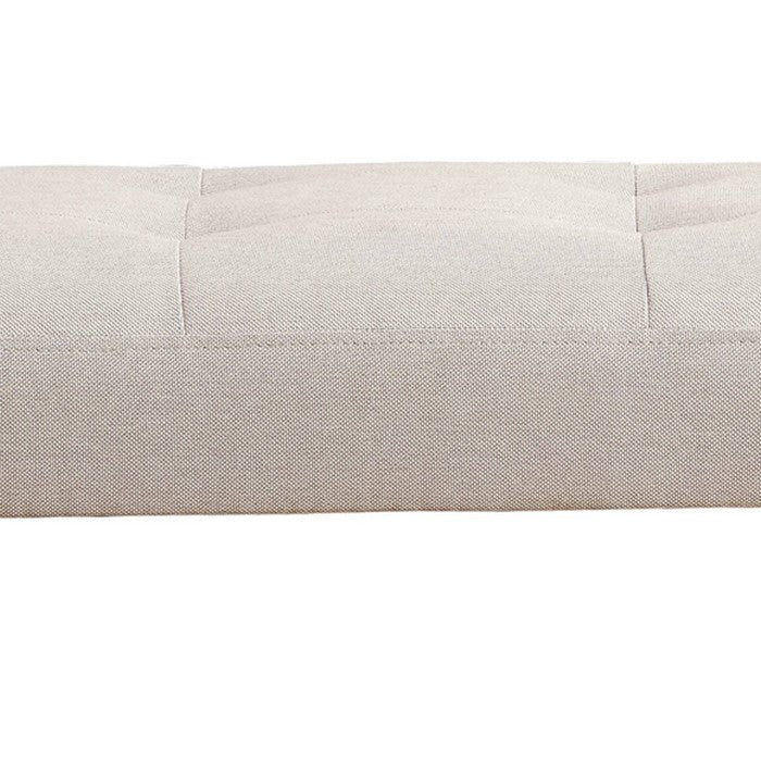 Wooden Bench, Light Gray & Oak