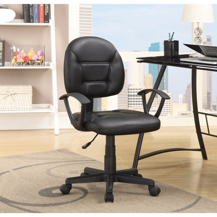 Medium Back Office Chair, Black