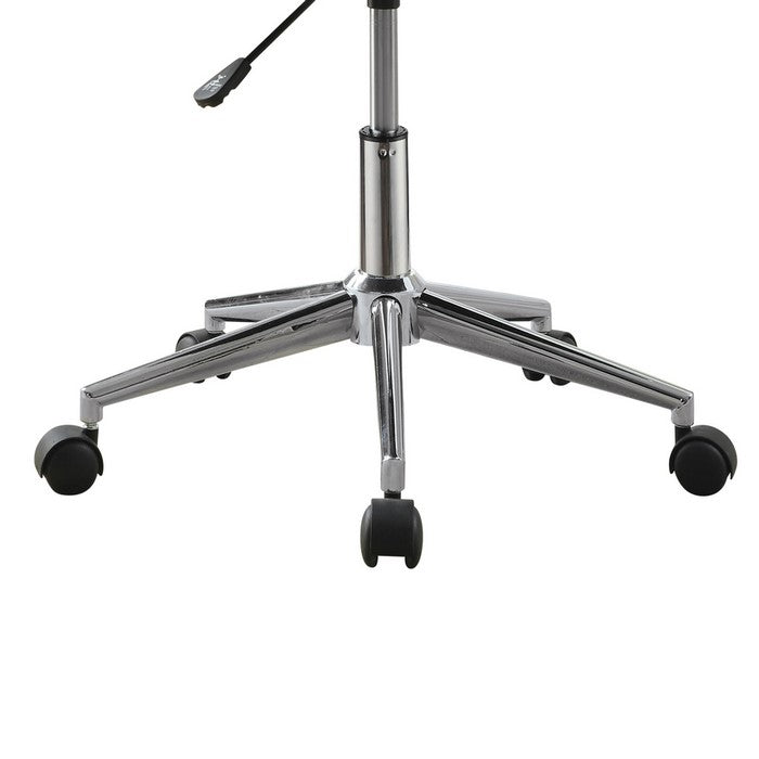 Contemporary Mid-Back Desk Chair, Gray