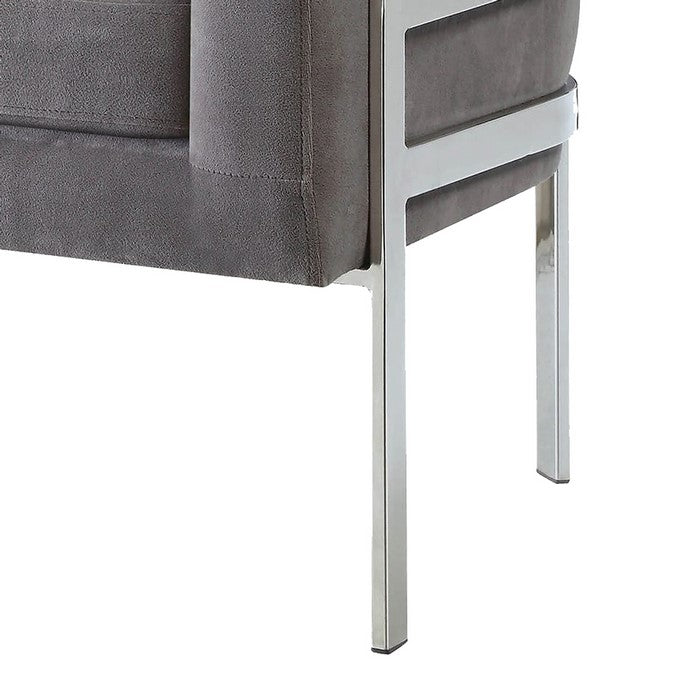 Significantly Contemporary Accent Chair, Gray