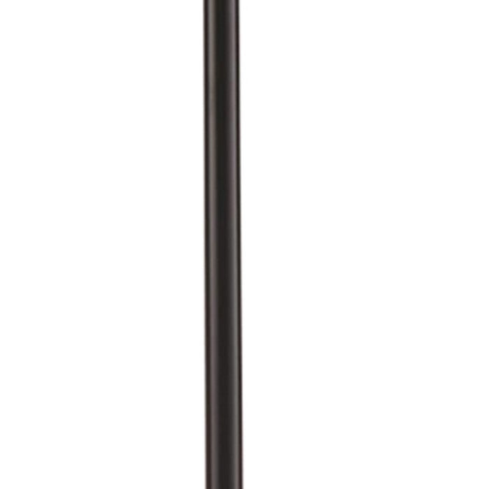 Metal Coat Rack With Umbrella Stand, Black