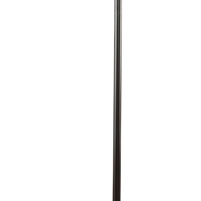 Shiny Twig Style Metal Coat Rack, Black