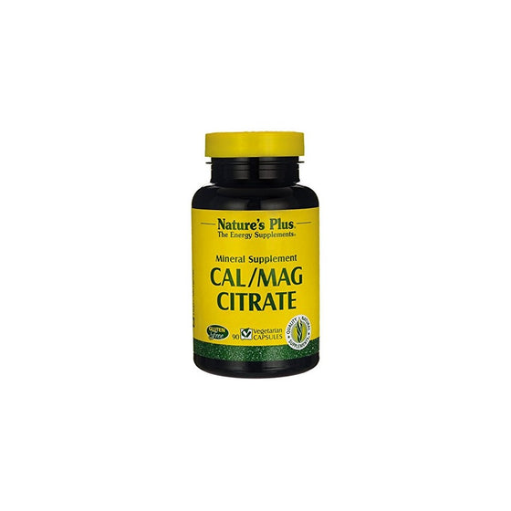 Nature's Plus - Cal/Mag Citrate, 90 Vegetarian Capsules