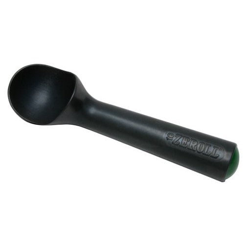 Zeroll 1016-ZT Zerolon Hardcoat Anodized Commercial Ice Cream Scoop with Unique Liquid Filled Heat Conductive Handle Easy Release 32 Scoops per Gallon Made in USA, 2.5-Ounce, Black