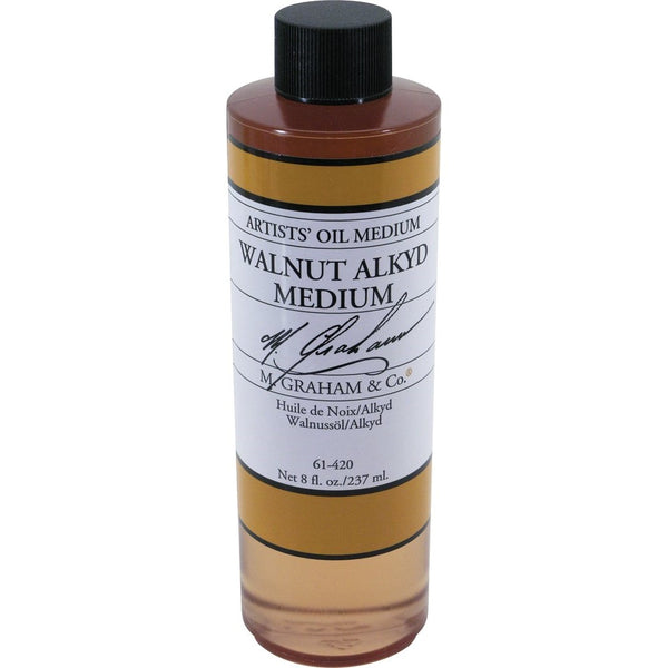 M. Graham 8-Ounce Walnut/Alkyd Medium