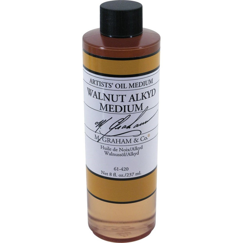 M. Graham 8-Ounce Walnut/Alkyd Medium