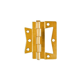 National Hardware N881-946 V847 Ornamental Strap Hinges in Black, 2 pack
