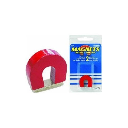 Master Magnetics #07279 RED Horseshoe Magnet