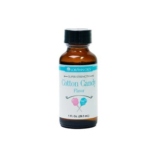 Lorann Hard Candy Flavoring Oil Cotton Candy Flavor 1 Ounce