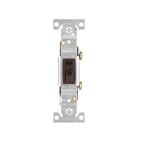 Switch Toggle Qt 1p Non-Grounded Brown Ea