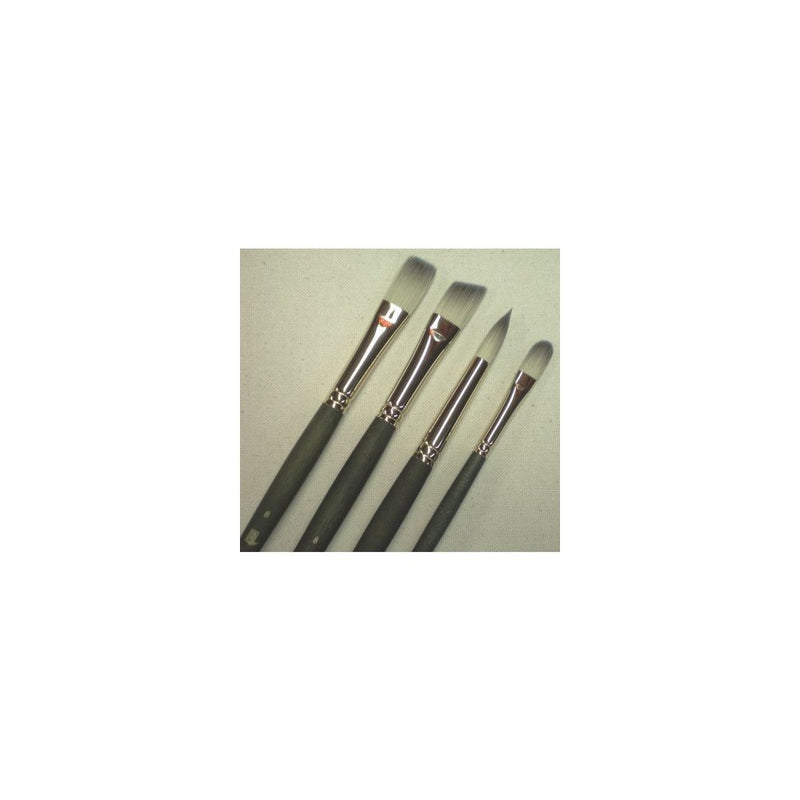 Princeton Best Synthetic Bristle Acrylic and Oil Brush Bright 6 (6200B-6)