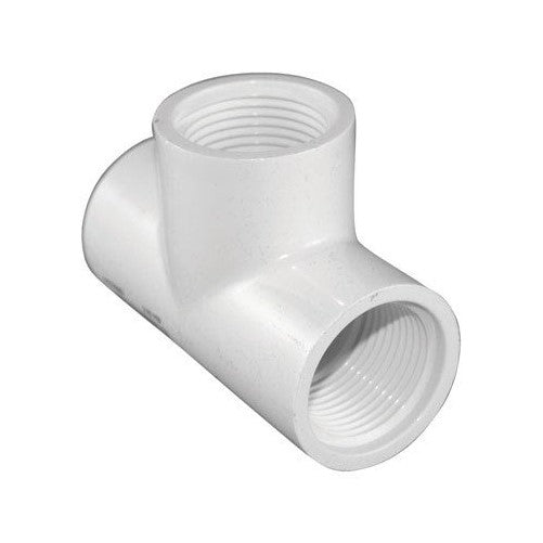 TEE 1" TTT PVC by CHARLOTTE MfrPartNo PVC024021000