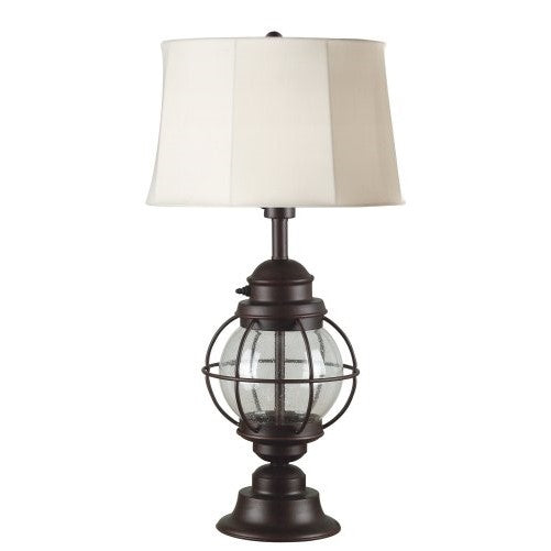 Kenroy Home 037 Hatteras Outdoor Table Lamp, Gilded Copper