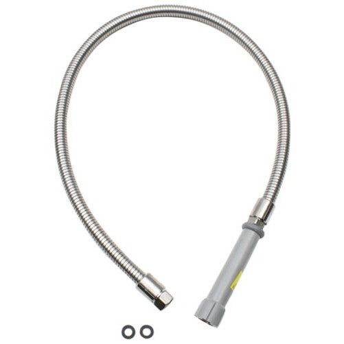 TS Brass B-44-H 44-Inch Pre-Rinse Hose, Stainless Steel