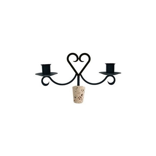 9.5 Inch Heart Wine Bottle Topper