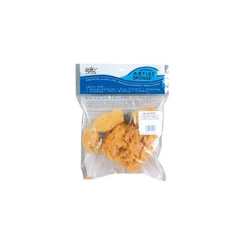Sponges 4/Pkg-3 Silk  Jumbo