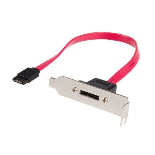 StarTech.com Low Profile SATA to eSATA Plate Adapter (ESATAPLT1LP)