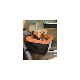 Kurgo Skybox Dog Booster Seat for Cars and Dog Car Seat with Dog Seat Belt Tether