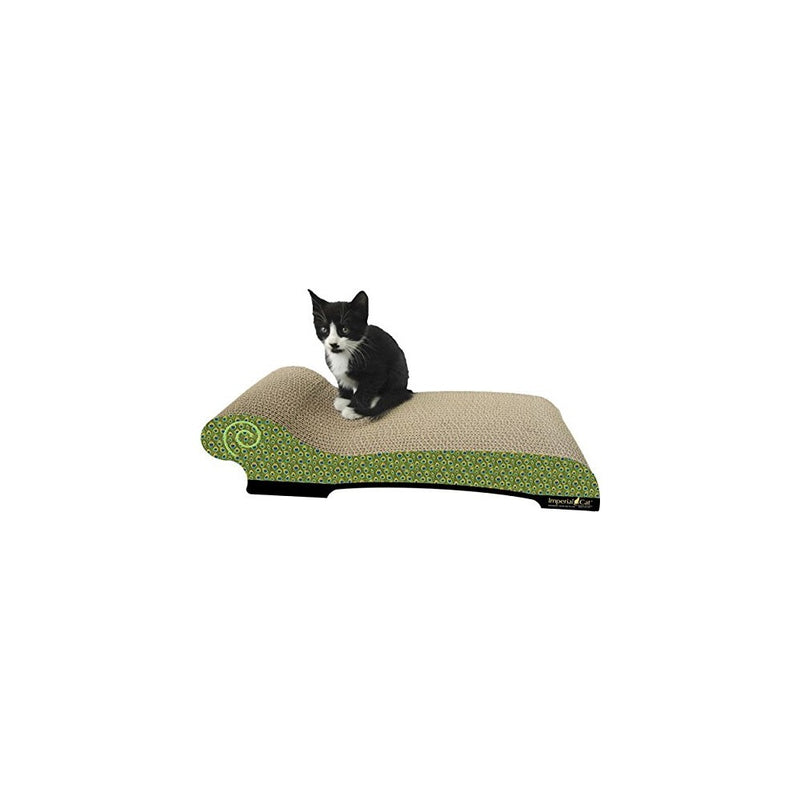 Imperial Cat Animal Scratch 'n Shapes Sofa Scratcher Chaise, Large