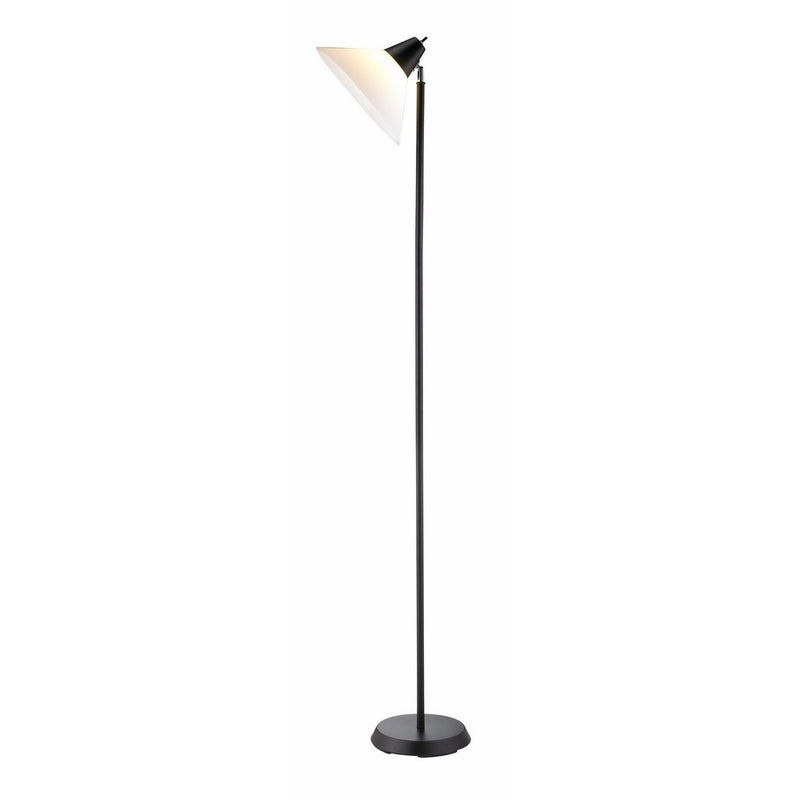 Adesso 3677-01 Swivel Floor Lamp, Black Finish